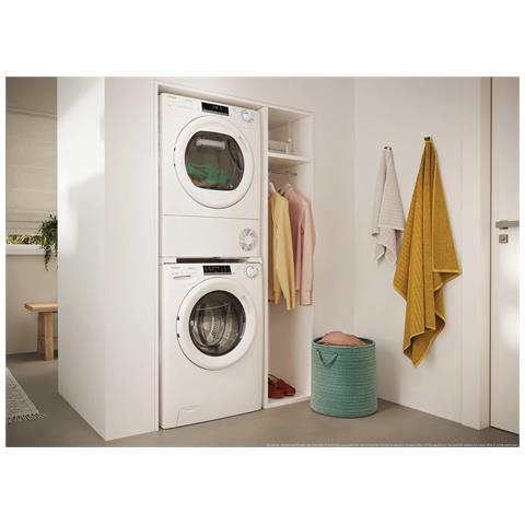 SMART PRO, Asciugatrice 10 KG, Classe D, Bianco, Inverter, Wi-Fi, CRO EH10N2TE-S - Foto 2