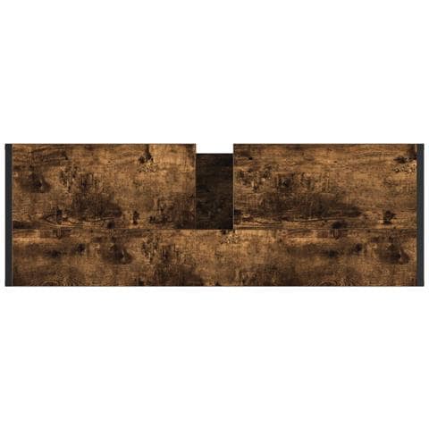 Mobile da Bagno con porta Quercia Fumosa 90 x 30 x 60 cm - Foto 9