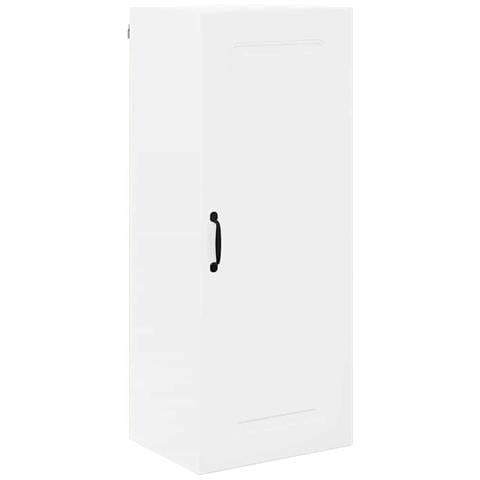 Pensile cucina Bianco Lucido 40 x 31 x 100 cm Legno multistrato - Foto 1