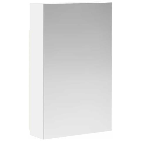 Mobiletto per specchio da bagno Bianco 30 x 10,5 x 50 cm - Foto 1