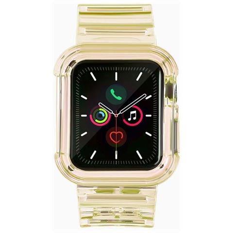 Cinturino Di Ricambio Per Watch 6 44mm / Watch 5 44mm / Watch 4 44mm / Watch Se 44mm, Colore Giallo. - Foto 2