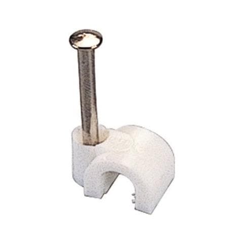 50 Graffette X Cavo D. 5mm Bianco - Foto 1