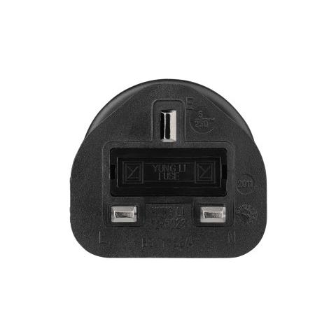 Travel Adapter Plug, UK - Europa - Foto 1