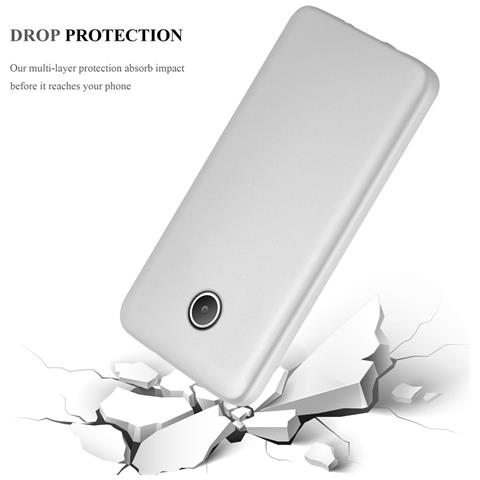 Cadorabo Custodia Compatibile Con Huawei Y330 In Argento Metallico - Coperchio Protettivo In Silicone Tpu Flessibile - Foto 10