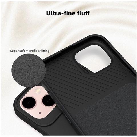 Custodia Tpu Silicone Slide Cover Case Per Apple Iphone 11 Pro Max Black - Foto 2