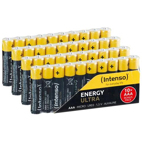 7501510 - Energy Ultra Alkaline Batterie Aaa Micro 40er-pack - Batterie Batteria Monouso Mini Stilo Aaa Alcalino - Foto 1