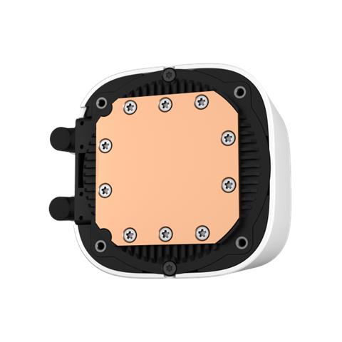 Dissipatore CPU di liquidi tutto in uno 12 cm LE520 WH per Socket Intel LGA 1150/LGA 1151/LGA 1155/LGA 1200/LGA 1700 e SocketAMD AM4/AM5 - Foto 3