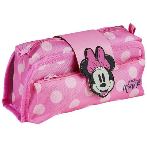 Astuccio Scuola Minnie Mouse Rosa (22 X 12 X 7 Cm) - Foto 1