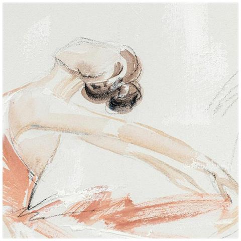 Quadro Dkd Home Decor 80 X 3,7 X 100 Cm Ballerina Classica Romantico (2 Unità) - Foto 2