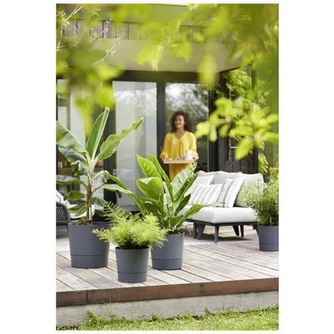 Vaso Plastica Rotondo Moderno - Foto 4