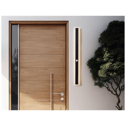 Lampada Da Parete Led Nero 80 Cm Savane - Foto 1