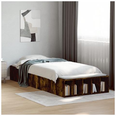 Giroletto Rovere Fumo 90x200 Cm In Legno Multistrato - Foto 3