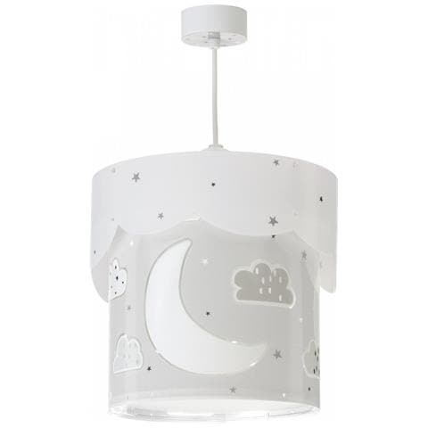 Lampada A Sospensione Per Bambini Moon Luna Grigio - Foto 1