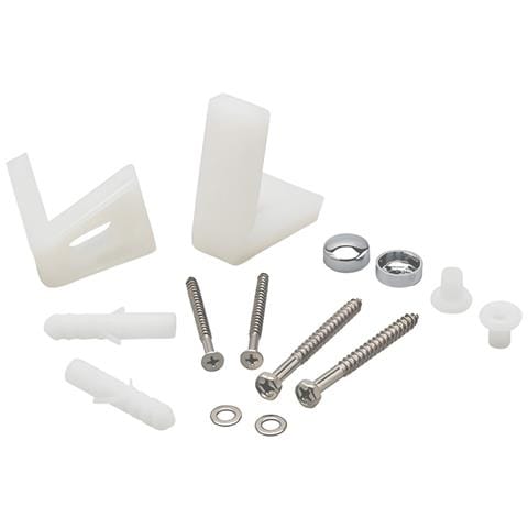 Kit Completo Di Viti E Staffe Di Fissaggio Per Sanitari A Pavimento Standard - Foto 1