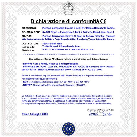 Ingranaggio Esterno 9 Denti Pignone In Acciaio Ricambio Del Motore Utile 122019/2 Rocchetto Calettato Dell'albero Moto - Foto 2