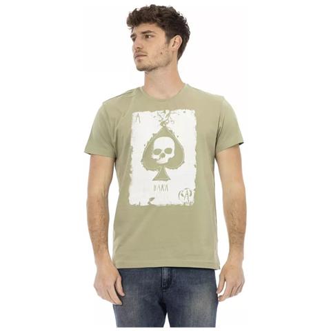 Maglietta In Cotone Verde - Xxl - Foto 1