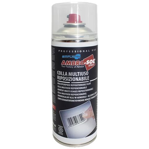 Colla Multiuso Spray Bomboletta Riposizionabile Adesivo Universale Leggero - Foto 2