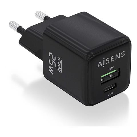 ASCH-25W2P015-BK Caricabatterie per dispositivi mobili Universale Nero AC Ricarica rapida Interno - Foto 1