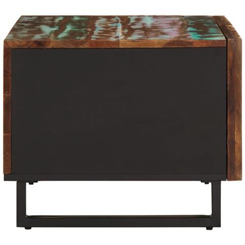 Tavolino Da Salotto 80x51x40 Cm In Legno Massello Di Acacia - Foto 3