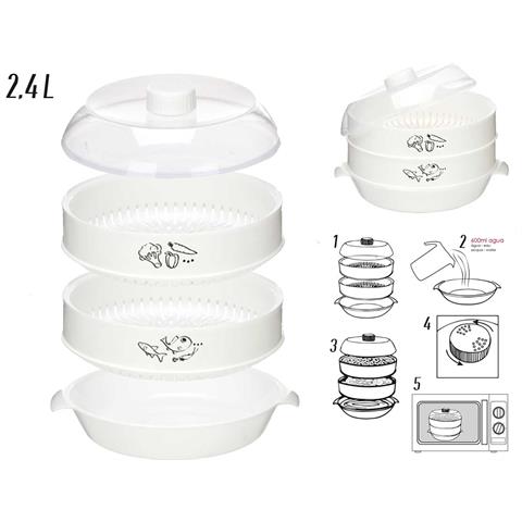 Vaporizzatore A Microonde Pp 2,4l - Foto 2