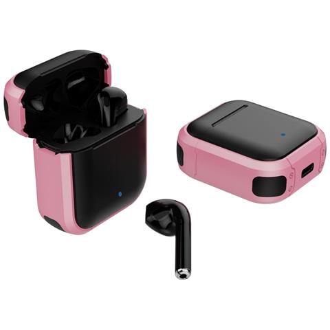 Auricolari Bluetooth 5.4 True Wireless Con Custodia Di Ricarica - Suono Immersivo E Autonomia Estesa Pink - Foto 1