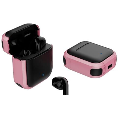 Auricolari Bluetooth 5.4 True Wireless Con Custodia Di Ricarica - Suono Immersivo E Autonomia Estesa Pink - Foto 4