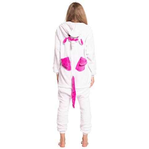 Pigiama Da Donna Tuta Intera Kigurumi Costume Unicorno Rosa 165-175 L - Foto 8