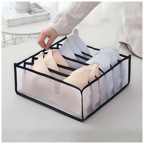 Set Di 5 Scatole Portaoggetti Separate - Organizzatore Per Pantaloni, Calze E Biancheria Intima - Foto 2