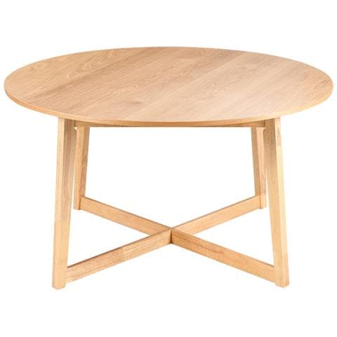 Tavolo Da Pranzo Waipori Rovere Chiaro 140 Cm 140 Cm - Foto 2