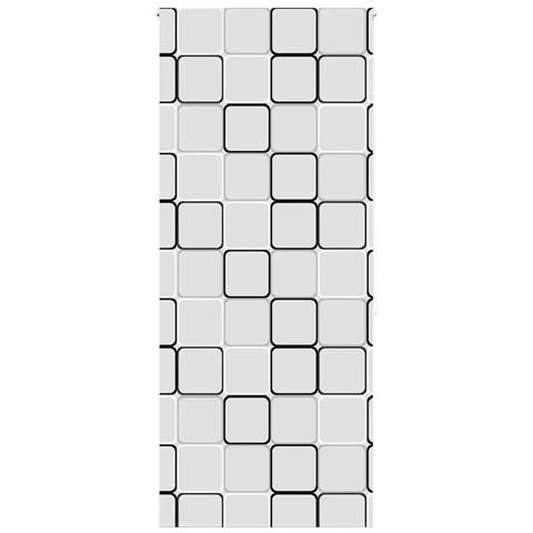 Tenda a Rullo Doccia 90x240 cm Larghezza Tessuto 86 cm - Foto 1