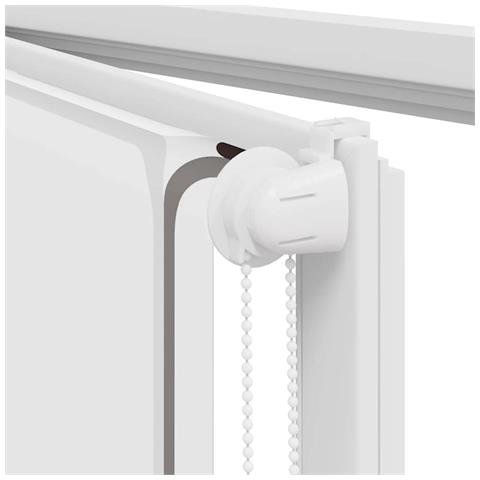 Tenda a Rullo Doccia 90x240 cm Larghezza Tessuto 86 cm - Foto 9