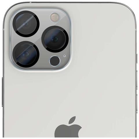 Protezione Obiettivo Fotocamera Per Iphone 13 Pro / 13 Pro Max Serie Lens Shield, Trasparente - Foto 5