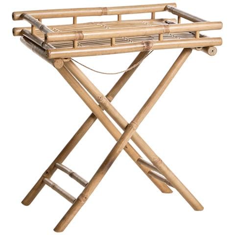 Tavolino Misicuni Legno Di Bambù Naturale - Foto 2