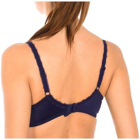 Reggiseno Da Donna Con Ferretto In Pizzo Non Imbottito 05832 Per Un Sostegno Naturale Del Seno - Foto 3