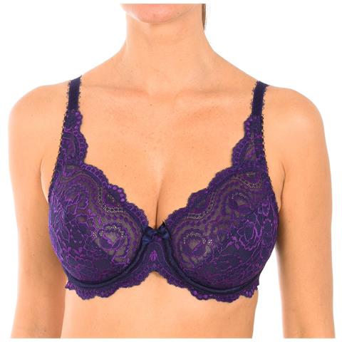 Reggiseno Da Donna Con Ferretto In Pizzo Non Imbottito 05832 Per Un Sostegno Naturale Del Seno - Foto 1