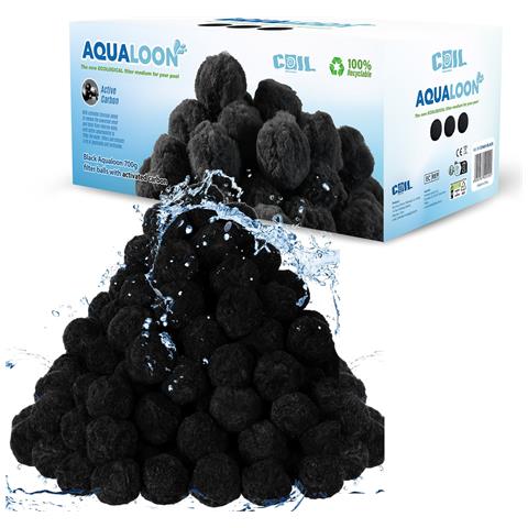 Palline filtro Aqualoon NERE per pompe a sabbia piscina, confezione 700 g sostituisce 25 kg di sabbia - Foto 4