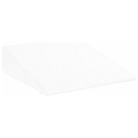 Cuscino a Wedge Bianco 69 x 64 x 19 cm Schiuma Memory - Foto 1