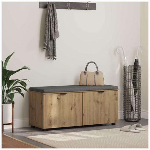 Panca per ingresso Rovere Artigianale 100 x 38 x 46 cm - Foto 2
