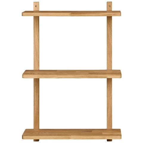 Mensola Da Parete Townsville In Rovere Massiccio 50x20x75 Cm - Foto 2