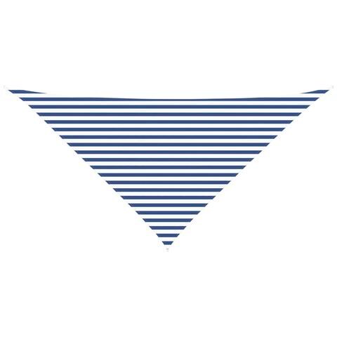 Vela da ombra solare Blu e Bianco 4 x 4 x 5,8 m - Foto 1