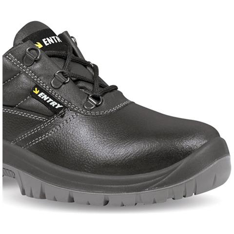 Scarpa antinfortunistica N 39 in tomaia impermeabile in pelle stampata - Foto 2