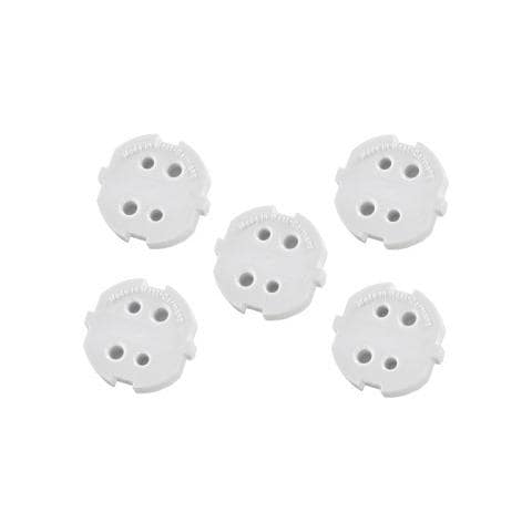 Child Safe Covers for Sockets with Earth Contact, 5pcs - Foto 2
