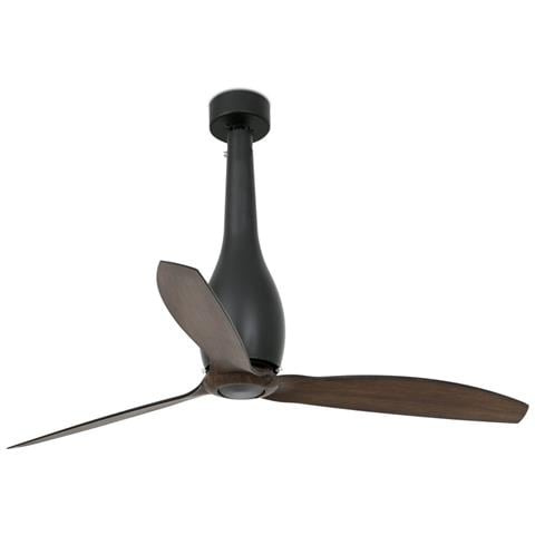 Faro Faro 32004 Nero Opaco - Marrone Ventilatore Da Soffitto Eterfan Nero - Foto 1