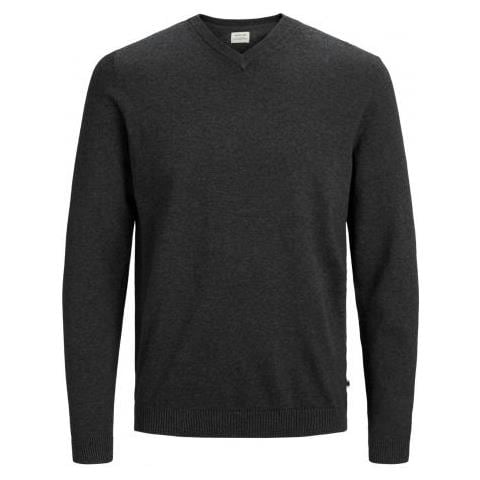 Jjebasic Knit V-neck Noos Maglia Uomo Taglia M - Foto 1