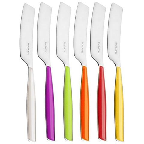 Posate Glamour Di , Spalmatori, Set 6pz. , Scatola Window - Multicolore - Foto 1