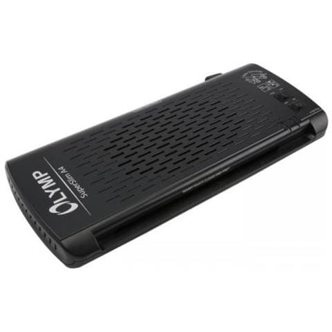 Olimpo Plastificatrice A 235 Plus, 4 ruote A4 plastificatrice, super piatto, Nero - Foto 1