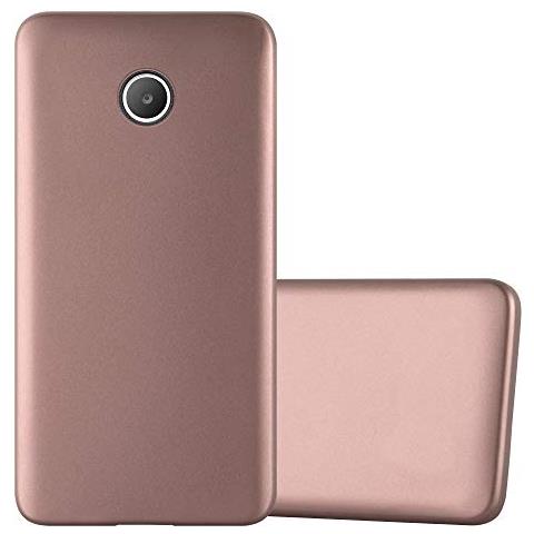 Cadorabo Custodia Compatibile Con Huawei Y330 In Oro Rosa Metallico - Coperchio Protettivo In Silicone Tpu Flessibile - Foto 1