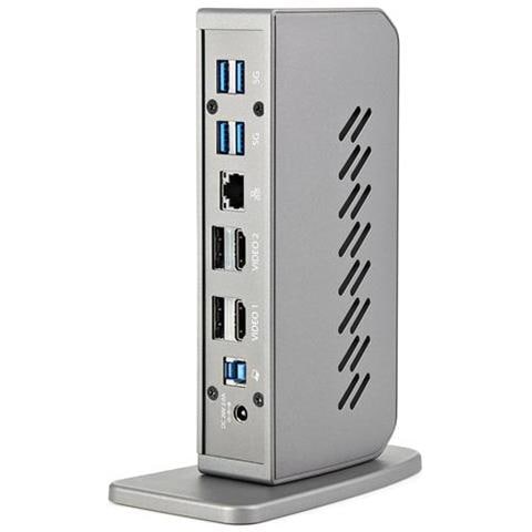 Docking Station Ibrido Universale 6x USB 3.2 / 2x HDMI con Due Monitor DisplayPort 4K - Foto 2