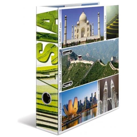 Motivordner ""globetrotter"", Din A4, Asia Rckenbreite: 70 Mm, Aus Stabilem Karton, Bedruckter - 1 Stck (7007)  - Foto 2