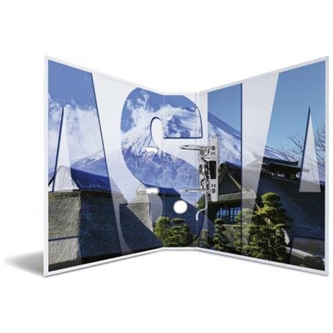 Motivordner ""globetrotter"", Din A4, Asia Rckenbreite: 70 Mm, Aus Stabilem Karton, Bedruckter - 1 Stck (7007)  - Foto 3